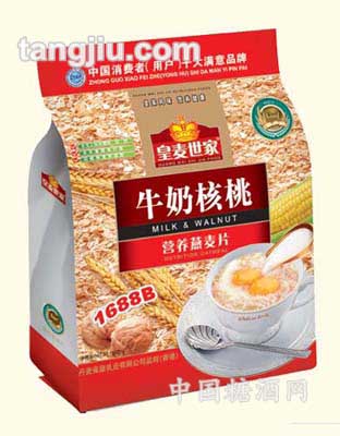 木糖醇營養(yǎng)燕麥片675g-牛奶核桃