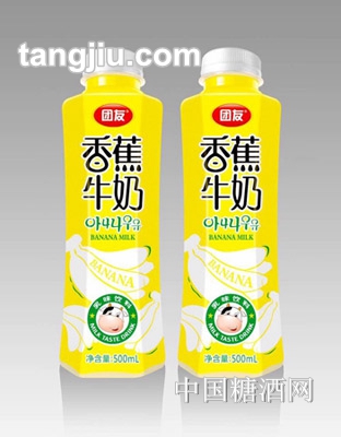 團友香蕉牛奶500mL