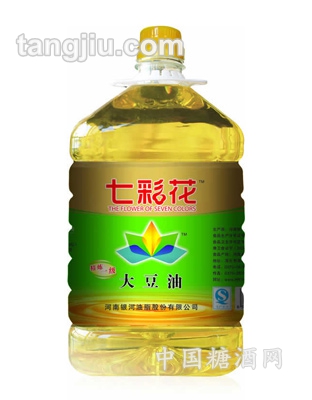 七彩花一級大豆油5L