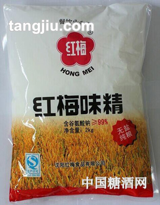 紅梅無(wú)鹽味精2kg