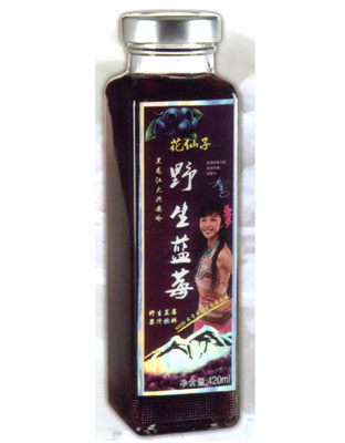 花仙子野生藍(lán)莓420ml2