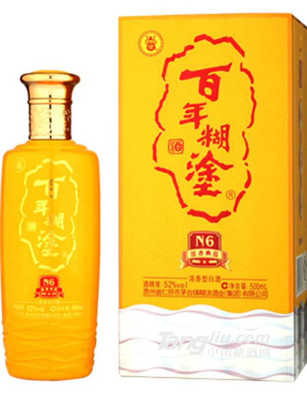 52度 百年糊涂濃香典范N6 500ml