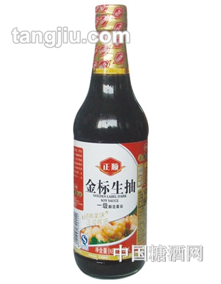 正順金標生抽500ml