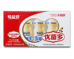 暢益佰 優(yōu)菌多5100ml/340ml&#215;15瓶