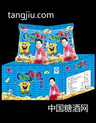 泰仔海綿鮮蝦片膨化食品