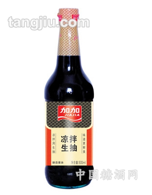 加加涼拌生抽王醬油500ml