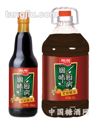 加加調(diào)味廚房&amp;#8226；老抽醬油500ml