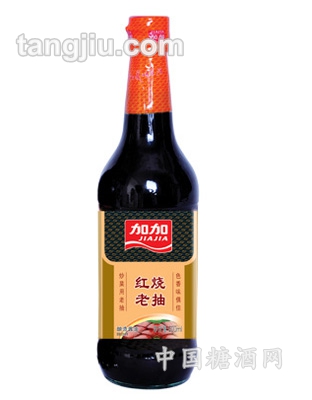 加加紅燒老抽王醬油500ml