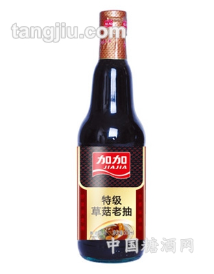 加加草菇老抽醬油500ml