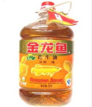 供應(yīng)金龍魚花生油 5L/40元