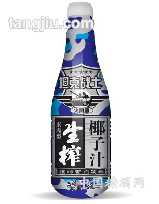 坦克戰(zhàn)士果肉型生榨椰果汁1.25L