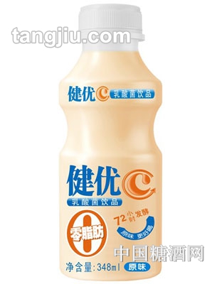 健優(yōu)C原味348ml乳酸菌