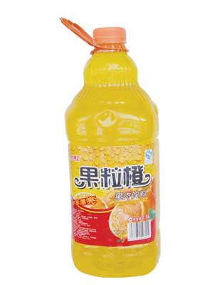 果粒橙2.5L方瓶