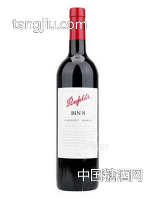 澳洲奔富BIN8加本力設(shè)拉子干紅葡萄酒