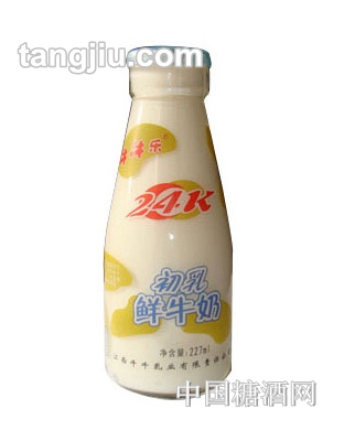 牛牛樂24K初乳鮮牛奶227ml