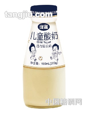 維雀兒童酸牛奶195mL