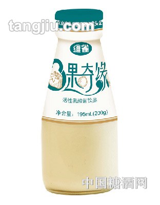 維雀三果奇緣酸牛奶195mL