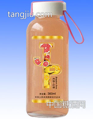 津派西柚+檸檬復(fù)合果汁飲料360ml