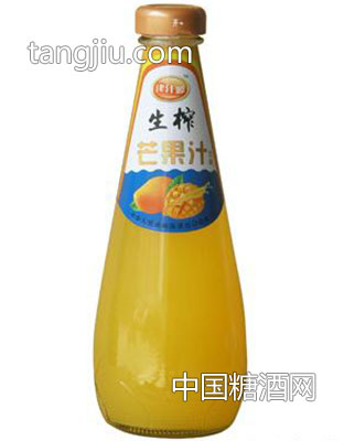 津汁源生榨芒果汁350ml