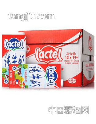 蘭特Lactel(總統(tǒng))全脂純牛奶1L