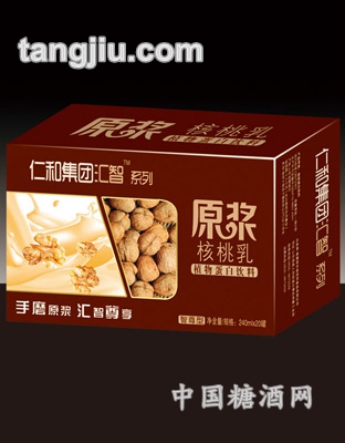 匯智系列原漿核桃乳外箱240ml