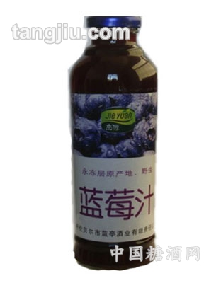 藍莓野果汁（圓瓶）420ml