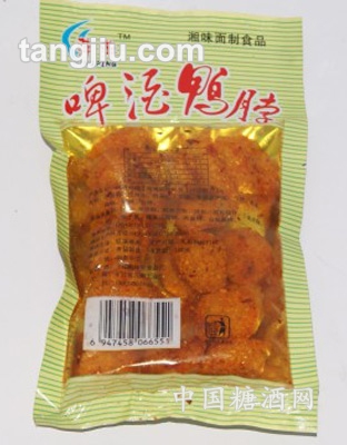 啤酒鴨脖-湘味面制食品30g