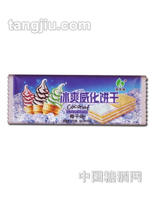 百樂佳冰爽威化餅干（椰子味）150g