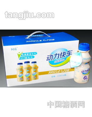 笑仙動(dòng)力快車(chē)乳酸菌飲品330ml