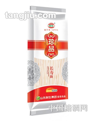 利生珍品長壽掛面M袋500g