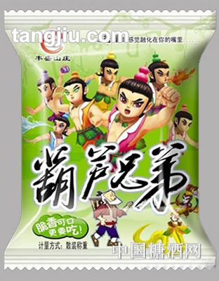 豐盛山莊葫蘆兄弟膨化食品（綠）