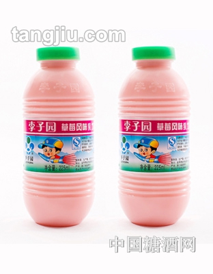 李子園草莓風味乳飲料225毫升