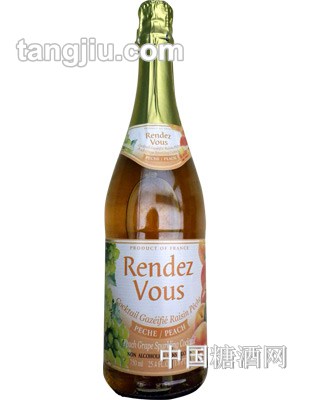 樂(lè)聚水蜜桃起泡果汁(無(wú)醇)750ml