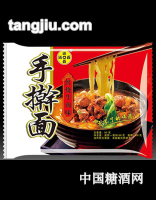 滿口香手搟面—紅燒牛肉味90g