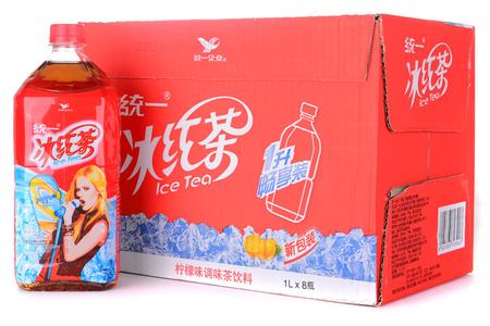 統(tǒng)一冰紅茶飲料格多少錢(qián)一箱，統(tǒng)一鮮橙多