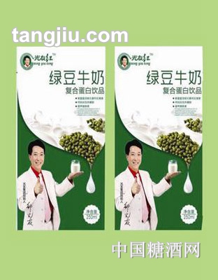 光友紅綠豆牛奶250ml