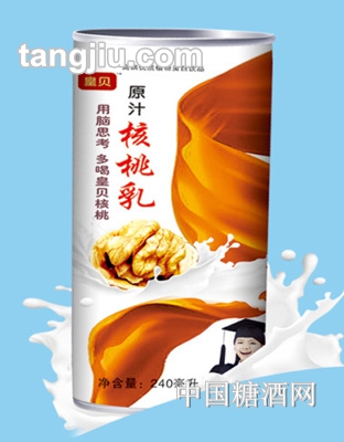 皇貝核桃奶240ml