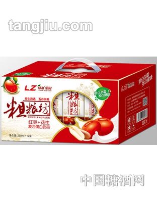 粗糧坊紅豆+花生復(fù)合蛋白飲品