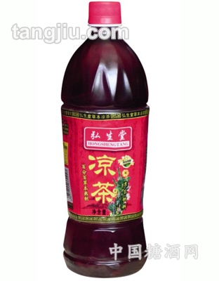 弘生堂牌涼茶1L