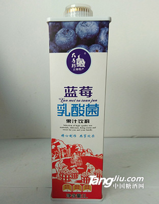 大馬邦藍(lán)莓乳酸菌果汁飲料1L