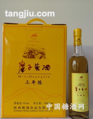 鵬翔三年陳糜子黃酒