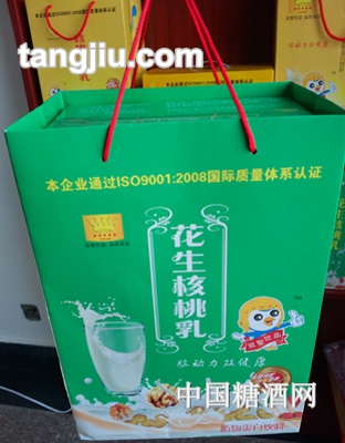 雙圣牌核桃花生乳植物蛋白飲料250ml