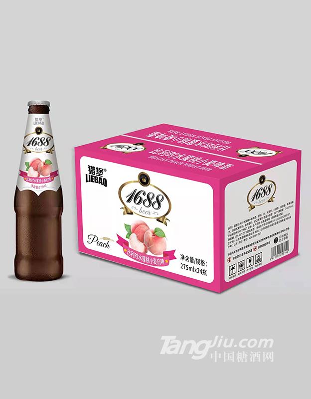 獵堡1688-比利時水蜜桃小麥啤酒275ml