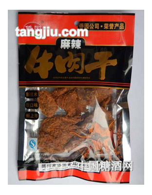 僑園麻辣牛肉干80g