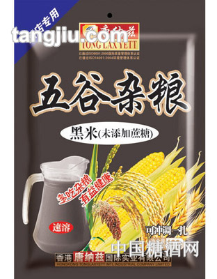 唐納茲五谷雜糧黑米無(wú)蔗糖180g