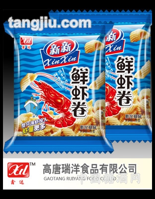 鑫達(dá)膨化食品鮮蝦卷