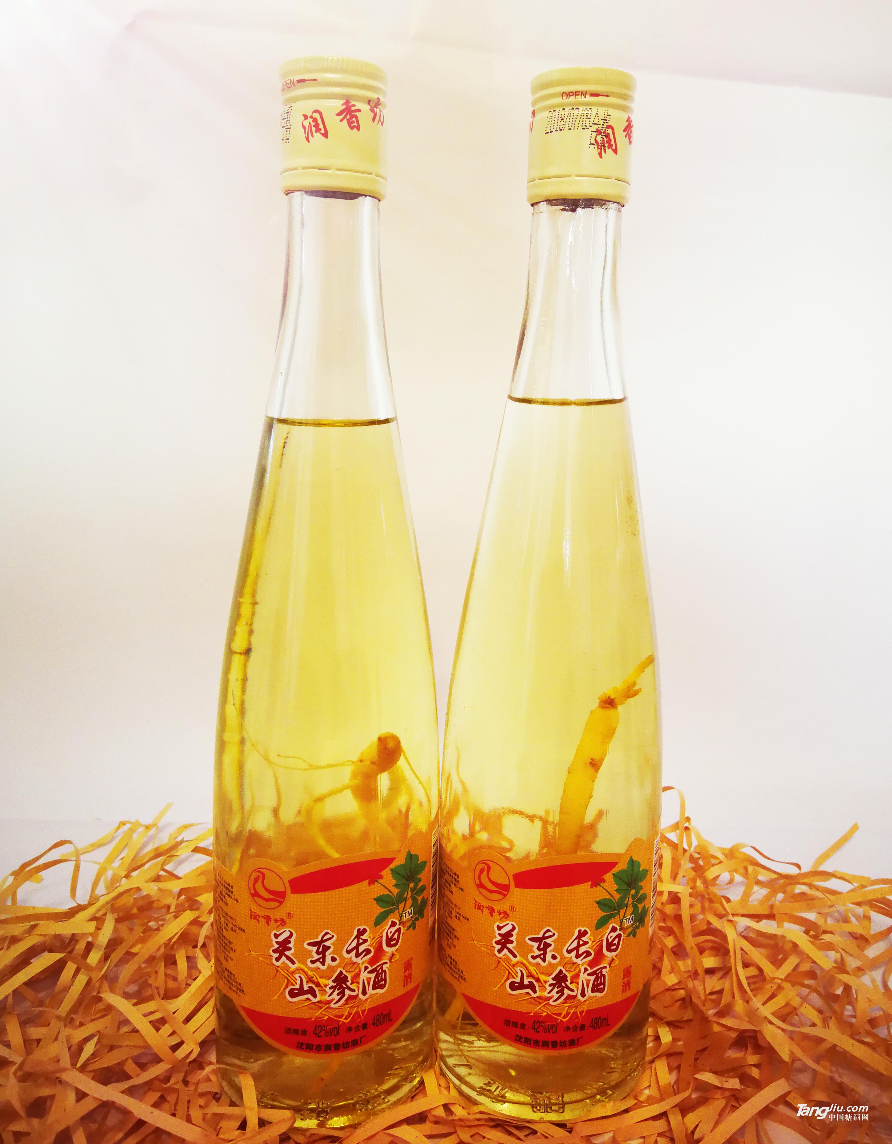 關(guān)東長(zhǎng)白42度山參酒-480ml