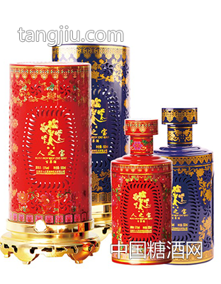 人之寶百草酒500ml50度紅藍(lán)瓷瓶-上海人之寶貿(mào)易