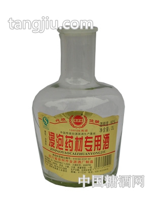 浸泡藥材酒(廣口瓶，60度，2L，廣口瓶)