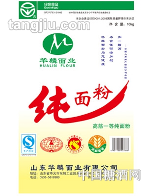 華麟面業(yè)高筋一等純面粉10kg